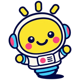 Astronaut buddy character